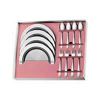 Conjunto para Sobremesa em Aço Inox La Pasticceria 12 peças