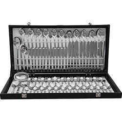 Faqueiro Inox com 101 peças